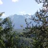 The belayer's view from Spillimacheen out over the Columbia Valley