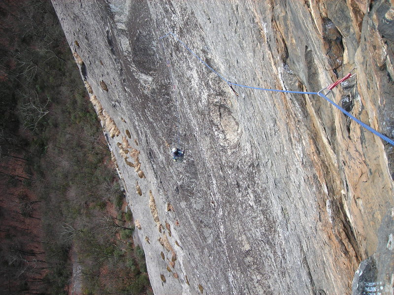 Matt coming up the .10c third pitch