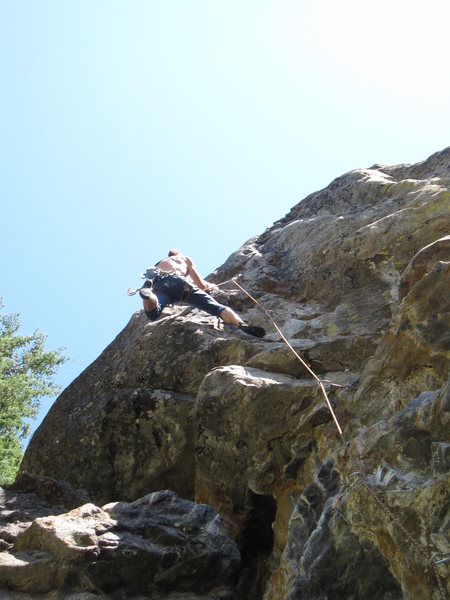 Getting into the crux