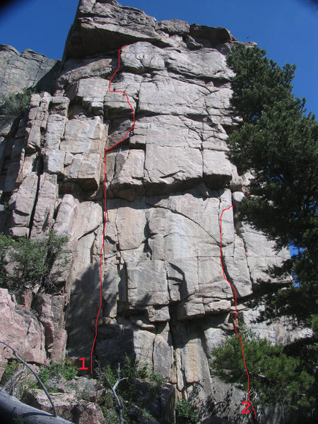 West Face of Bear Scat Rock