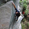 Happy Hour, 5.13a on Pared Seca.