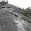 Louie belaying Aaron on 'After 7', first pitch