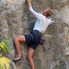 Hidden Wall is a great summer crag with quality limestone.