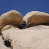 taking in the full beauty of trashcan rock