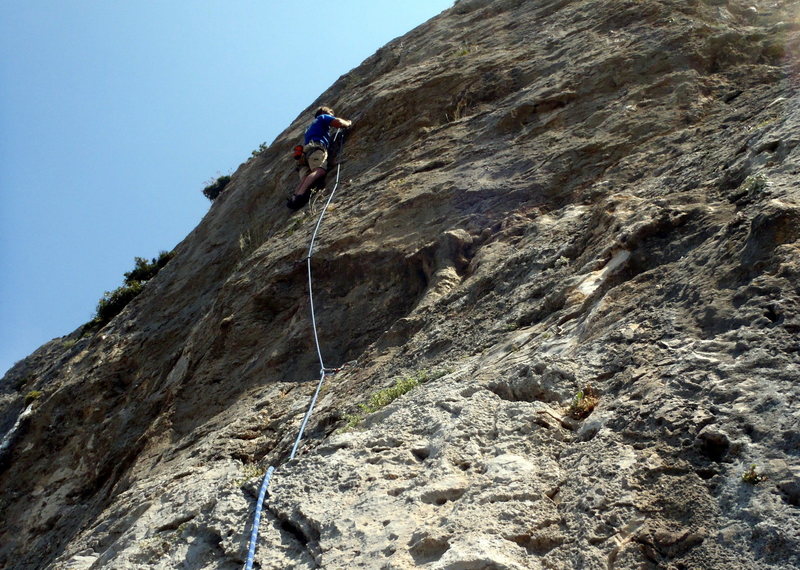 Me on Axe at Arhi on Kalymnos