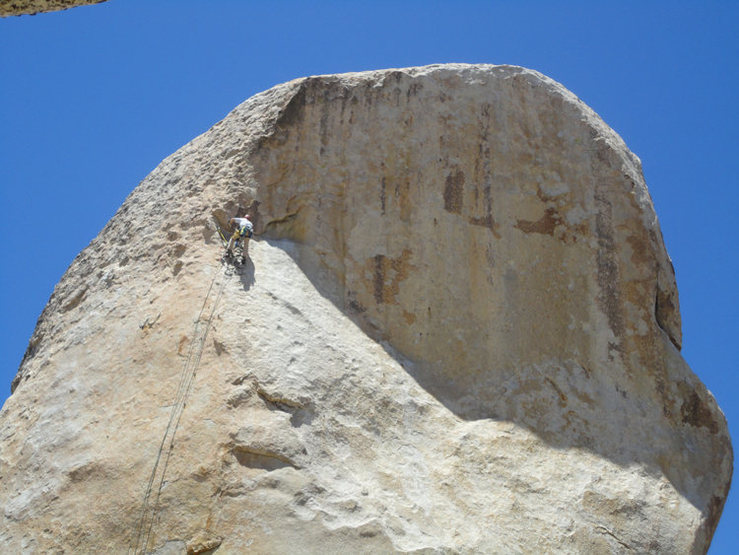 Bolt line up the pinnacle.