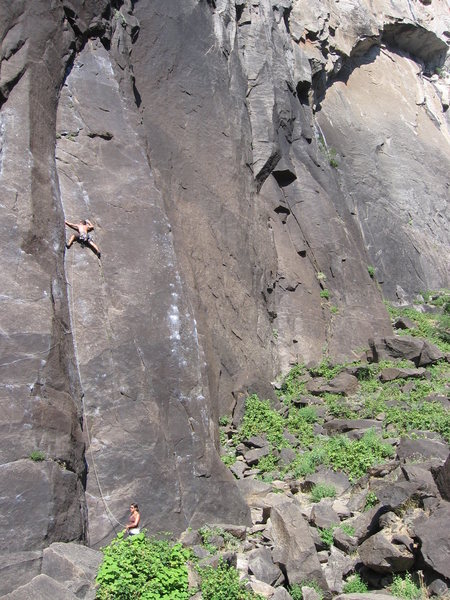 Michael Approaching the crux of Guiding Light