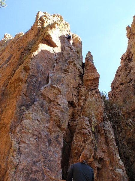 Church Hill Rejects, my first ever lead climb