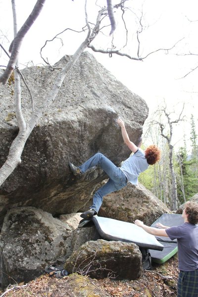 Drew Crowther on Point Hope V8-9