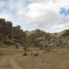 Horse Cock Canyon or Monks Hollow or whatever you want to call it. Horse Cock Tower is the obvious tiny tower left of center.