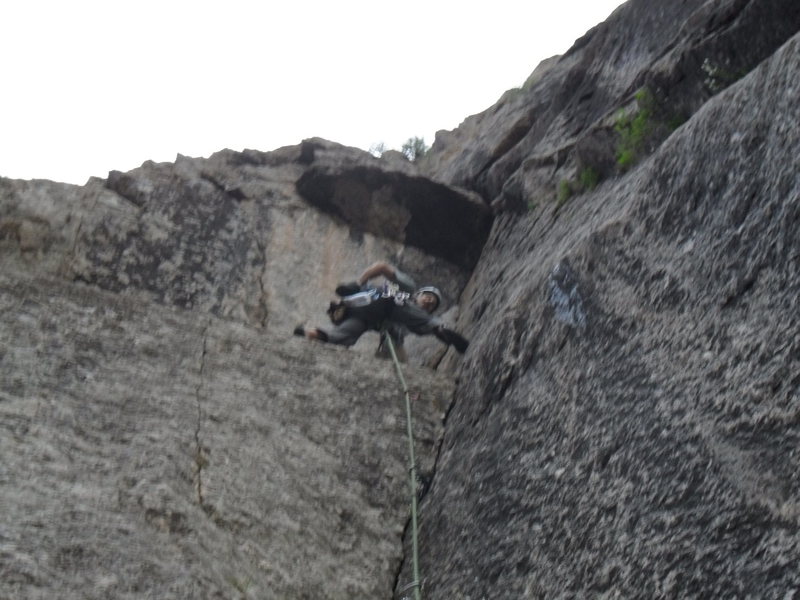 First crux