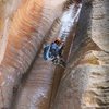 Canyoneering through Birch Hollow outside of Zion NP