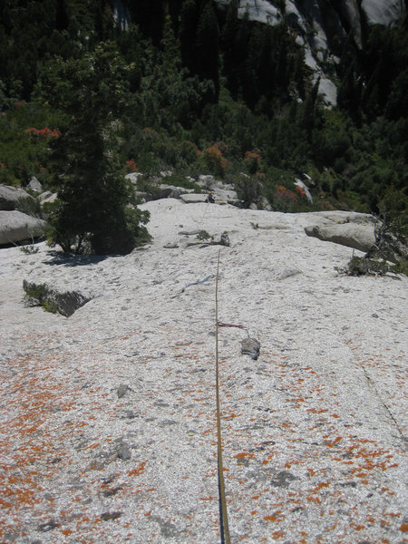 Looking down pitch 2.