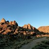 Early morning at the Gunga Din Area, Alabama Hills 