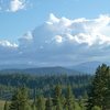 Storm clouds over Mammoth, Clark Canyon
