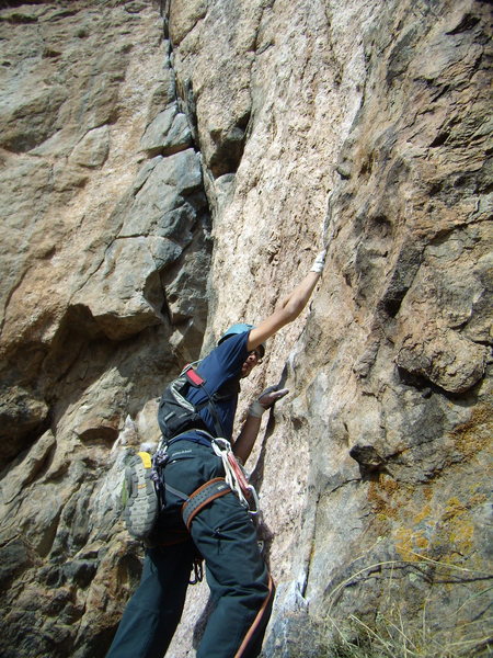 Scenic Cruise.  Crux Pitch. Black Canyon.  Oct 2nd 2011.  With Jordon Griffler.