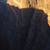 Painted Wall at sunrise.  Black Canyon.  Oct 3rd 2011.  