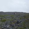 A view of the boulder from the trail