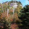 View of Carlton Peak from the Superior Hiking Trail coming from Temperance State Park