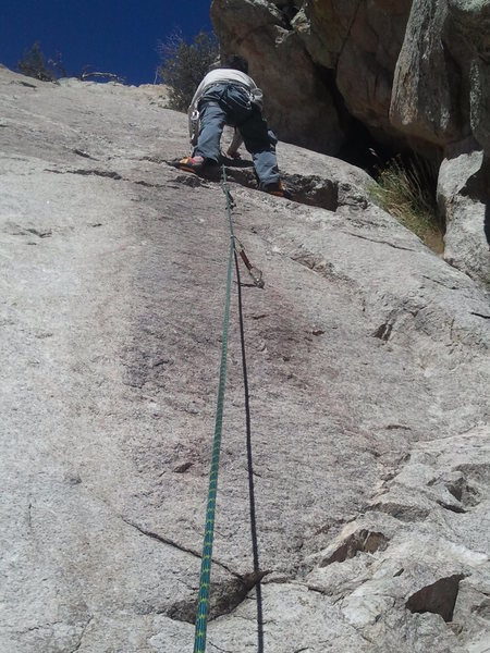 Me leading "TH & AT's Powder Adventure"