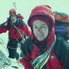 Below the Crux ice 