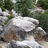 Tortoise Boulder, Holcomb Valley Pinnacles
