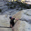 Sundance climber trying to unlock the final face sequence on Way Layed...