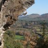 lily up on the prow of predator<br>
photo by mathieu fontaine