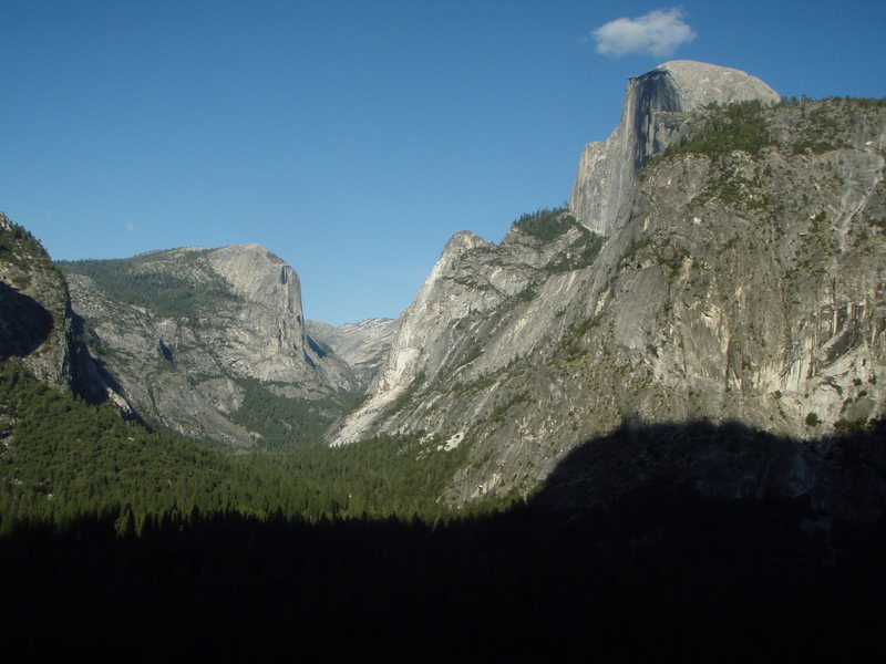 View from Glacier Point Apron