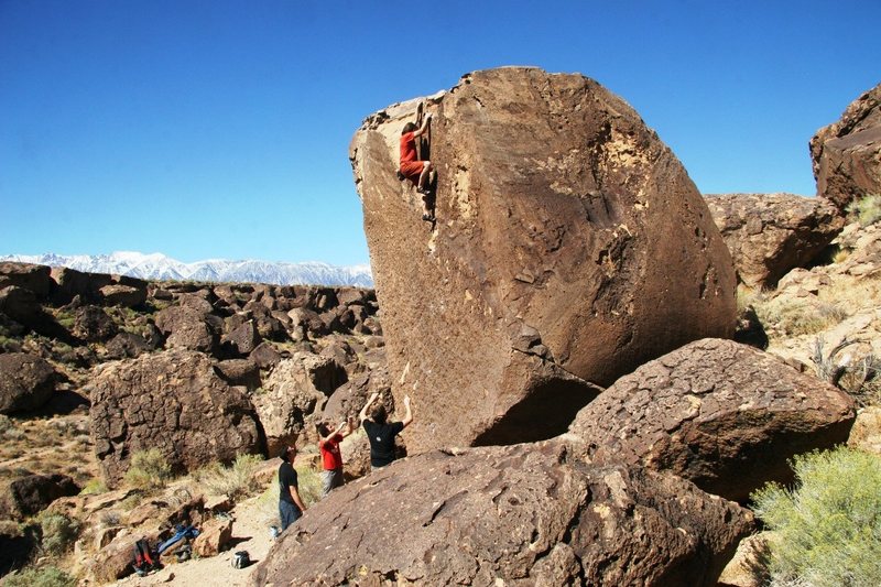 Pulling the easy finishing moves high of the deck on Blood Simple, V3 R