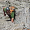 Matt Hartman following the wide pitch on Black Elk.  Summer 2011