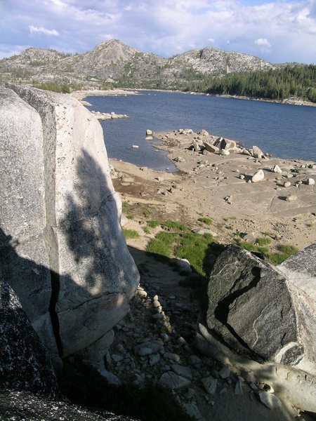 Offwidth/chimney splitter at Loon.