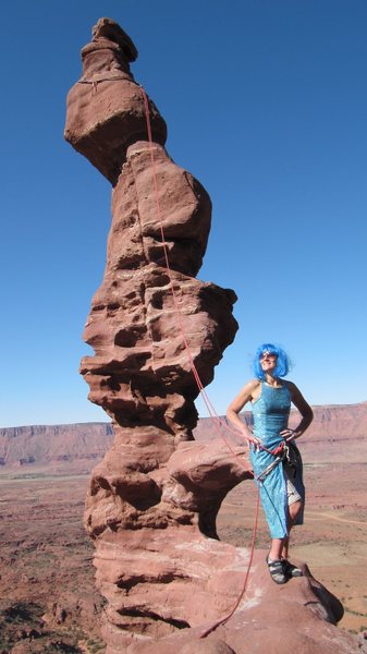 First Blue Ascent of Ancient Art?