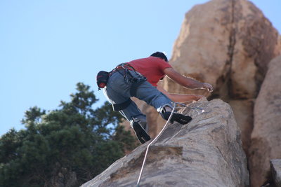 Nathan Fitzhugh just passing the last bolt. 10-29-11
