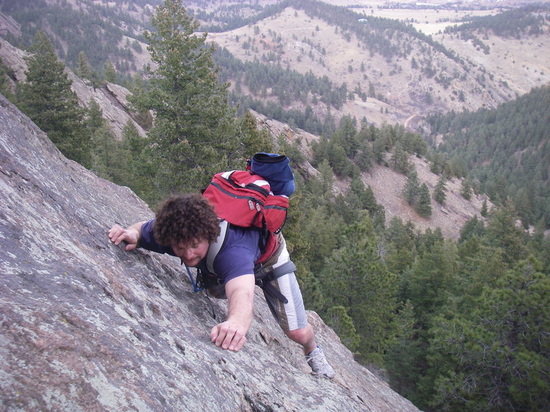 Carter soloing the face.