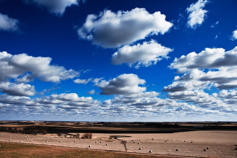 A beautiful late October day at the Prairie Walls area.