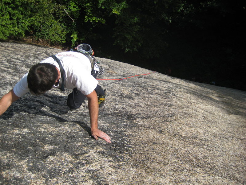 Another shot of Jon. it also shows the texture of the amzing rock