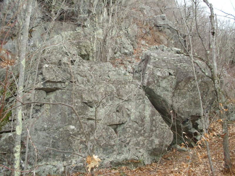 The big boulders