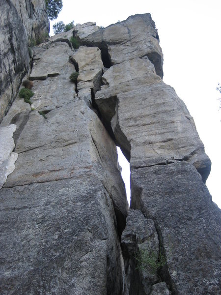 Looking at the west side of Pypmy Pillar.