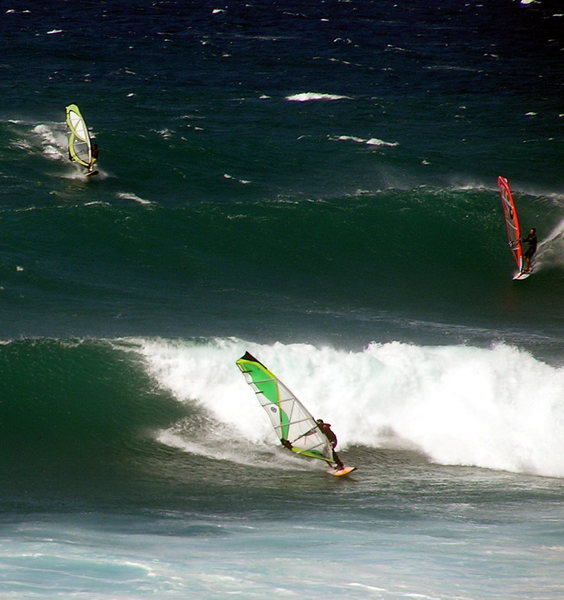 Hookipa<br>
Photo: Olaf Mitchell