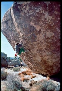 JL, So High solo in tennis shoes, 1975. The slab moves on top were a bit sketchy.