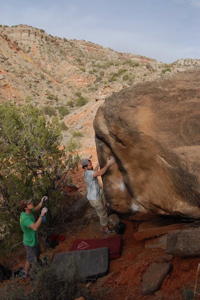 Lance on his flash of Buffalo Hump