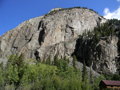 The Ophir Wall.  Cracked Canyon is just to the right.
