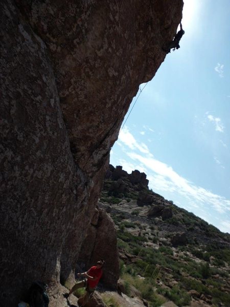 George and Luke climbing ride the wild