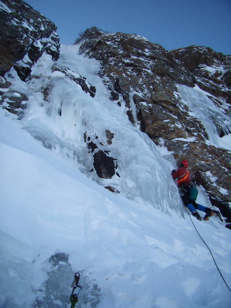 All Mixed Up - RMNP on 11/26/2011.  With Mike Walley leading the final pitch.