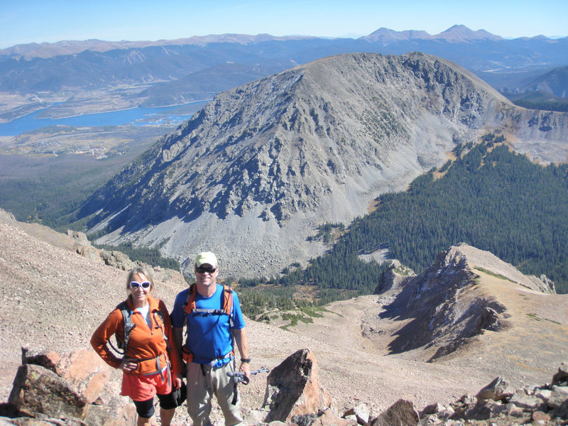 Buffalo Mountain from the summit of Red Mountain.