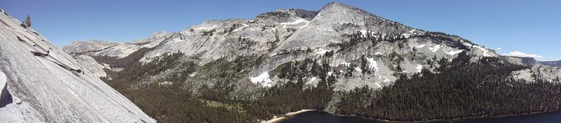 Tenaya Peak from South Crack