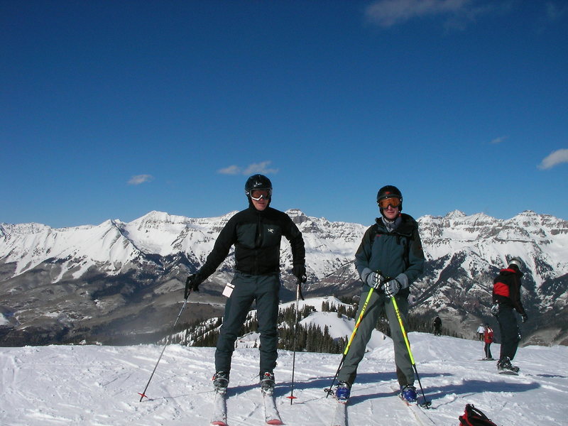 Telluride Telemarching with Rob and Dave!