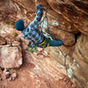 Andy Hansen sending Steep Thrills. Dec 2011<br>
<br>
www.mattkuehlphoto.com