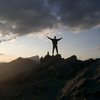 Standing atop Ha Ling Peak, Alberta, Canada.